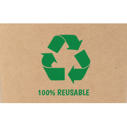 100% Reusable Organic