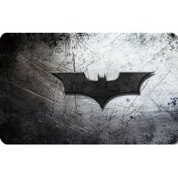 Batman logo på metallook...