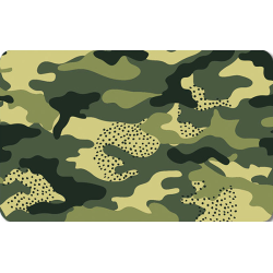 Army farvet kort