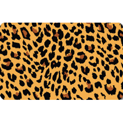 Leopard print tegnet i vector