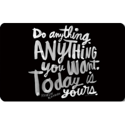 Quote kort: Do anything....
